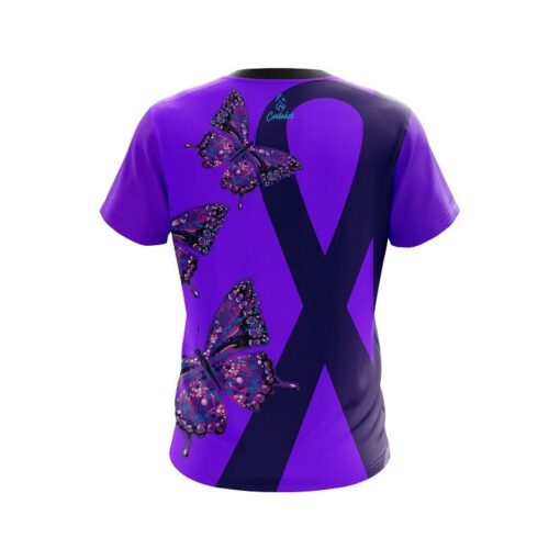 Plain Lupus Cancer CoolWick Bowling Jersey - Image 2