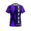 Plain Lupus Cancer CoolWick Bowling Jersey