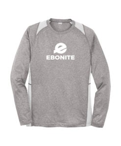 Ebonite Men's Angular Bowling Long Sleeve Dri-Fit  Bowling Shirt