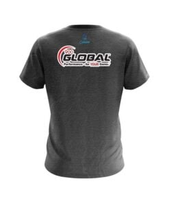 Alternative view of 900 Global Black Grunge Canvas CoolWick Bowling Jersey