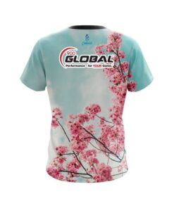 Alternative view of 900 Global Cherry Blossom CoolWick Bowling Jersey