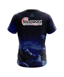 Alternative view of 900 Global Cloudy Night CoolWick Bowling Jersey