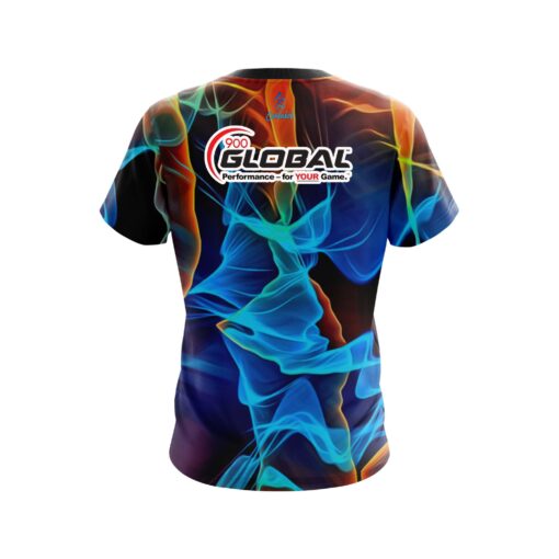 900 Global Cloudy Smoke CoolWick Bowling Jersey - Image 2