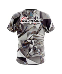Alternative view of 900 Global Crystal Diamonds CoolWick Bowling Jersey