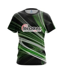 900 Global Green Motion Swirl CoolWick Bowling Jersey