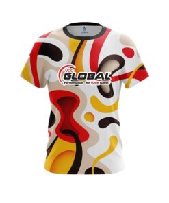 900 Global Modern Art CoolWick Bowling Jersey