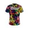 900 Global Multi Color Lava CoolWick Bowling Jersey - Image 2