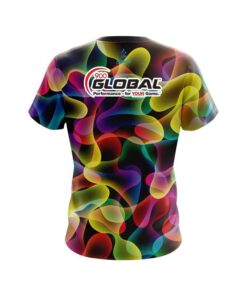 Alternative view of 900 Global Multi Color Lava  CoolWick Bowling Jersey