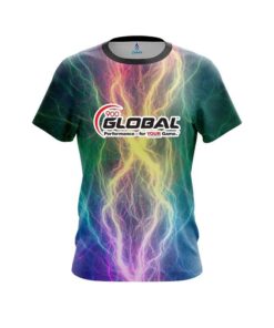 900 Global Multi Color Electric CoolWick Bowling Jersey