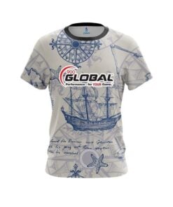 900 Global Nautical Navigation CoolWick Bowling Jersey