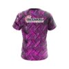 900 Global Pink Diamond Plate CoolWick Bowling Jersey - Image 2
