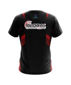 Alternative view of 900 Global Red Steel CoolWick Bowling Jersey
