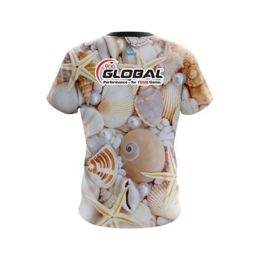 900 Global Seashells CoolWick Bowling Jersey - Image 2
