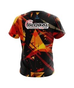 Alternative view of 900 Global Shattered Shapes CoolWick Bowling Jersey