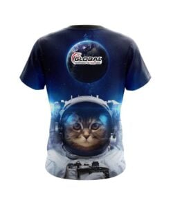 Alternative view of 900 Global Space Cat CoolWick Bowling Jersey