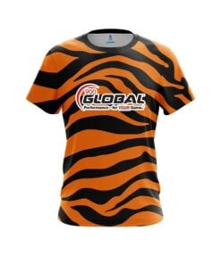 900 Global Tiger Stripes CoolWick Bowling Jersey