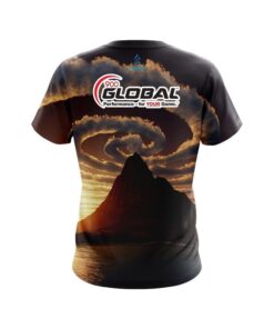 Alternative view of 900 Global Volcano Alley CoolWick Bowling Jersey
