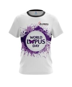 900 Global World Lupus Cancer Awareness 2 CoolWick Bowling Jersey