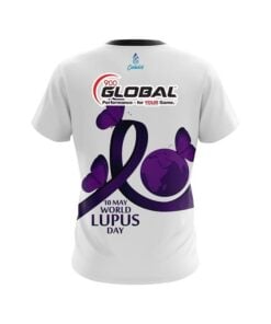 Alternative view of 900 Global World Lupus Cancer Awareness  CoolWick Bowling Jersey