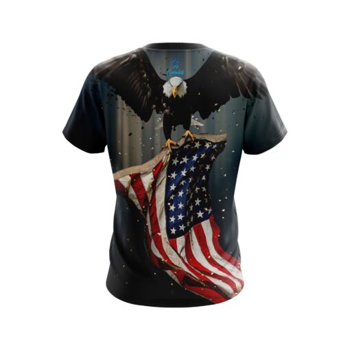 Plain American Eagle CoolWick Bowling Jersey - Image 2