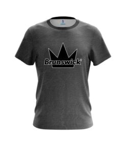Brunswick Black Grunge Canvas CoolWick Bowling Jersey