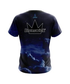Alternative view of Brunswick Cloudy Night CoolWick Bowling Jersey