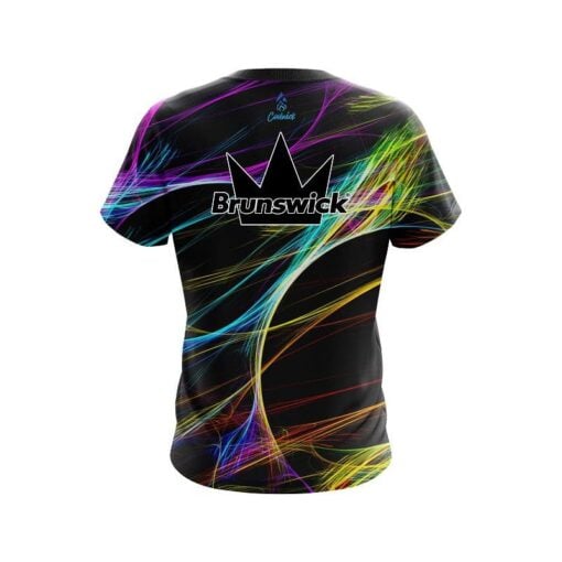 Brunswick Colorful Energy Motion CoolWick Bowling Jersey - Image 2