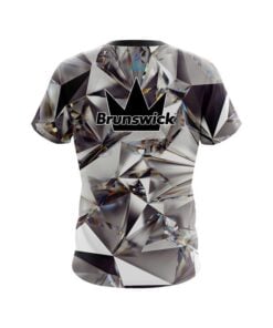 Alternative view of Brunswick Crystal Diamonds CoolWick Bowling Jersey