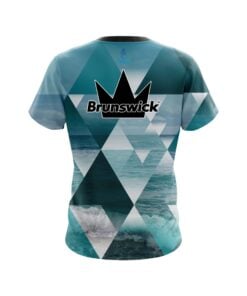 Alternative view of Brunswick Diamond Waves CoolWick Bowling Jersey