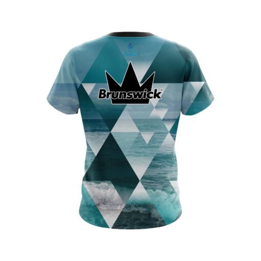 Brunswick Diamond Waves CoolWick Bowling Jersey - Image 2