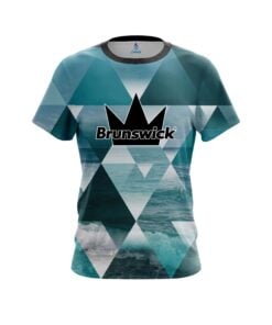 Brunswick Diamond Waves CoolWick Bowling Jersey