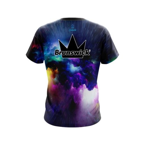 Brunswick Electrical Burst CoolWick Bowling Jersey - Image 2