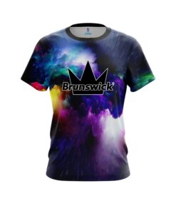 Brunswick Electrical Burst CoolWick Bowling Jersey