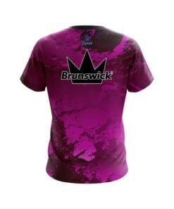 Alternative view of Brunswick Graphite Pink CoolWick Bowling Jersey