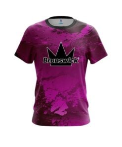 Brunswick Graphite Pink CoolWick Bowling Jersey