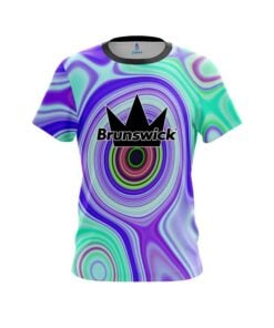 Brunswick Hypnotic Swirl CoolWick Bowling Jersey