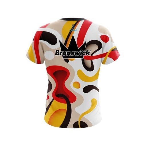 Brunswick Modern Art CoolWick Bowling Jersey - Image 2
