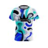 Brunswick Modern Art Blue CoolWick Bowling Jersey