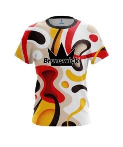 Brunswick Modern Art CoolWick Bowling Jersey
