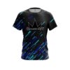 Brunswick Modern Blue Stripe CoolWick Bowling Jersey