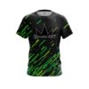 Brunswick Modern Green Stripe CoolWick Bowling Jersey