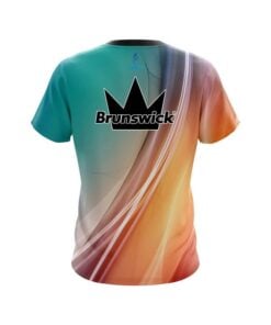 Alternative view of Brunswick Multi Color Swirl CoolWick Bowling Jersey