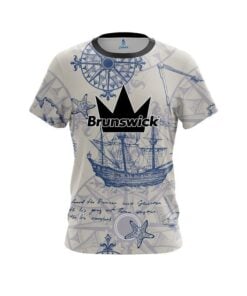 Brunswick Nautical Navigation CoolWick Bowling Jersey