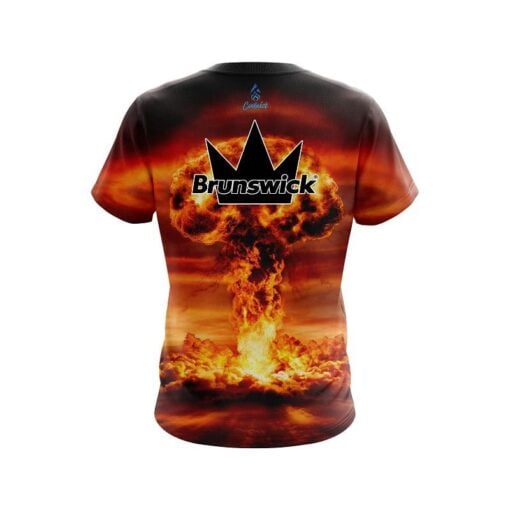 Brunswick Nuke Explosion CoolWick Bowling Jersey - Image 2