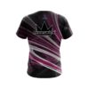 Brunswick Pink Motion Swirl CoolWick Bowling Jersey - Image 2