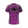 Brunswick Pink Diamond Plate CoolWick Bowling Jersey - Image 2