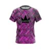 Brunswick Pink Diamond Plate CoolWick Bowling Jersey
