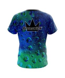 Alternative view of Brunswick Rain Drop CoolWick Bowling Jersey