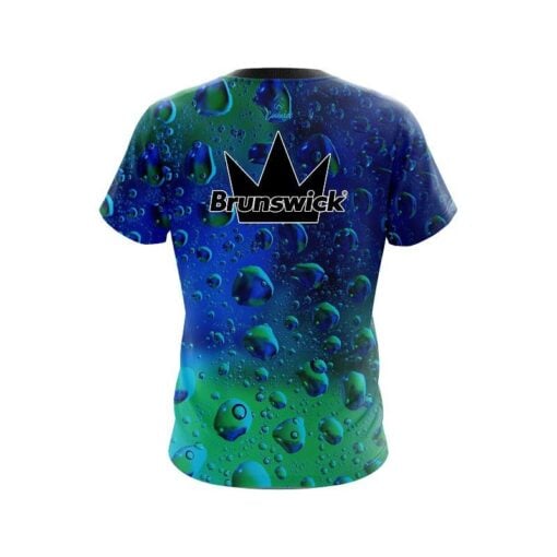 Brunswick Rain Drop CoolWick Bowling Jersey - Image 2