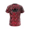 Brunswick Red Diamond Plate CoolWick Bowling Jersey - Image 2